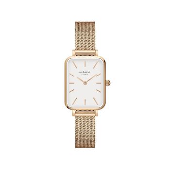 Ladies Personalised Rose Gold Watch – Architēct Lille, 4 of 5