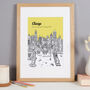 Personalised Chicago Print, thumbnail 9 of 10