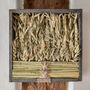 Natural Dried Oat And Wheat Wall Art Frame, thumbnail 1 of 6