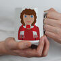 Personalised Sports Fan Gift Mug For Her, thumbnail 4 of 8