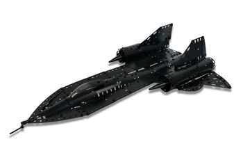Make Your Own Blackbird Mach Three Spy Plane Metail Construction Set, 9 of 10