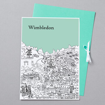 Personalised Wimbledon Print, 9 of 9