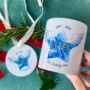 'Angel Star' Personalised Memorial Christmas Decoration, thumbnail 4 of 4