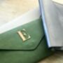 Golden Letter Clutch Bag In Colours, thumbnail 1 of 2