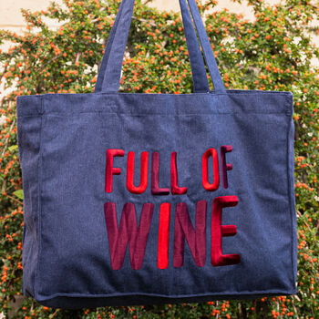Full Of Wine Shopping Bag, 5 of 11