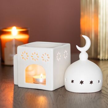 Eid Gifts White Mosque Home Decor, 4 of 7