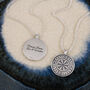 Travel Rune Personalised Solid Silver Necklace, thumbnail 7 of 11