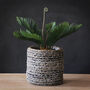 Denim And Jute Plant Pots, Baskets, Planters, thumbnail 2 of 4