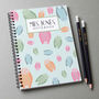 Personalised Teacher Notebook And 12 Graphite Pencils, thumbnail 3 of 3
