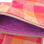 Handmade Colourful Sari Zipper Pouches, Handmade Clutch Bags, Pencil Case, thumbnail 3 of 11