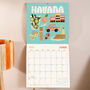 2026 Wall Calendar | Travel Art By Han Valentine, thumbnail 4 of 5