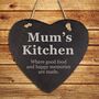 Personalised Indoor Slate Keepsake Hanging Sign, thumbnail 2 of 2
