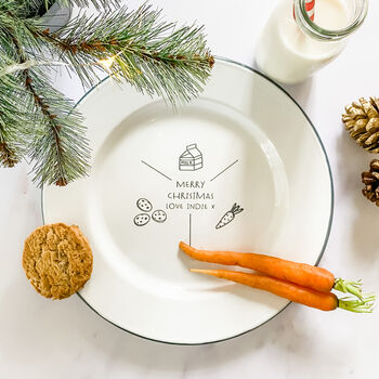 Personalised Christmas Eve Plate For Santa, 3 of 4