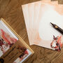 Inky Squirrel Luxury Postcards, thumbnail 9 of 11