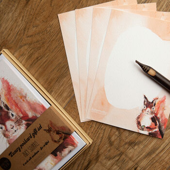 Inky Squirrel Luxury Postcards, 9 of 11