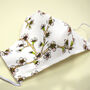 Bamboo And Cotton Blossoms Face Mask, thumbnail 3 of 8