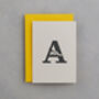 A Is For Anteater, Alphabet Card, thumbnail 1 of 3