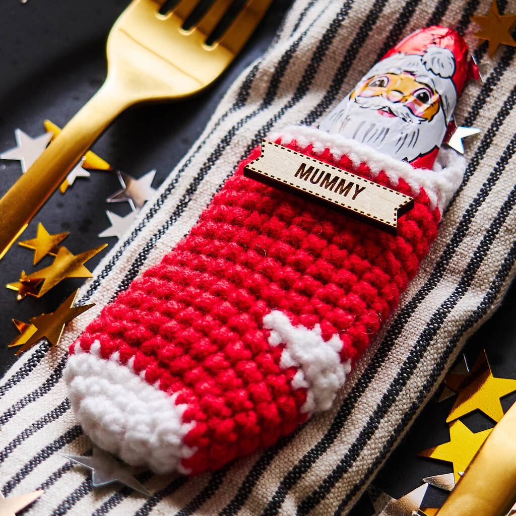 Personalised Christmas Stocking Place Setting, 1 of 12