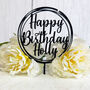 Personalised Acrylic Birthday Cake Topper Custom Name, thumbnail 6 of 7
