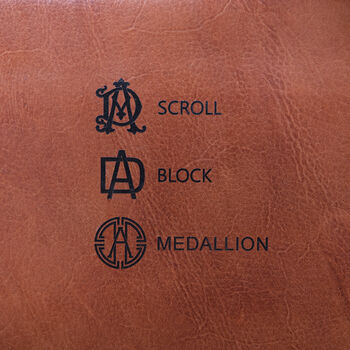 Monogram Leather Travel Case Set, More Styles, 8 of 12