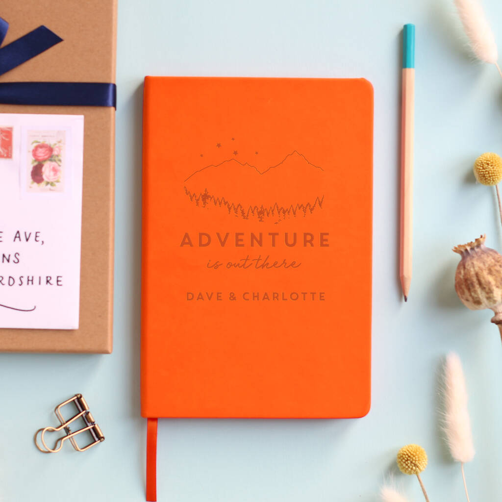 Adventure Personalised Travel Journal Notebook, 1 of 12