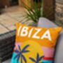 Ibiza Needlepoint Pillow, thumbnail 4 of 6