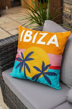 Ibiza Needlepoint Pillow, 4 of 6