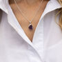 Natural Amethyst Pendant Necklace, thumbnail 1 of 4