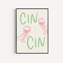 Cin Cin Illustrated Art Prints, thumbnail 2 of 6