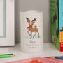 Personalised Christmas Reindeer Kids Night Light, thumbnail 1 of 3