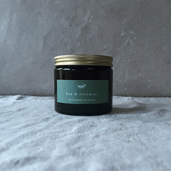Bay And Rosemary Soy Candle, 2 of 2