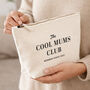 Personalised Makeup Travel Bag Gift For Mum Cool Mums Club, thumbnail 5 of 6