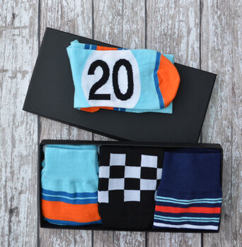 Racing Car Socks Available In Eight Colours, 11 of 11