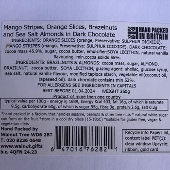Dark Chocolate Enrobed Dried Fruits And Nuts, 8 of 8