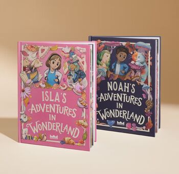 My Adventures In Wonderland Personalised Gift Book, 2 of 7