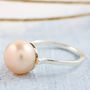 Pearl Statement Ring, thumbnail 2 of 11