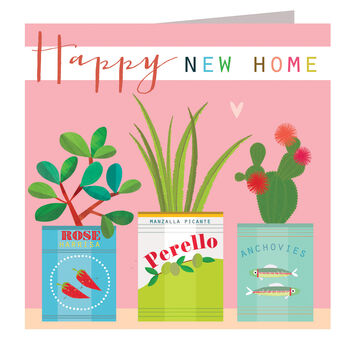 New Home Plant Card, 2 of 4