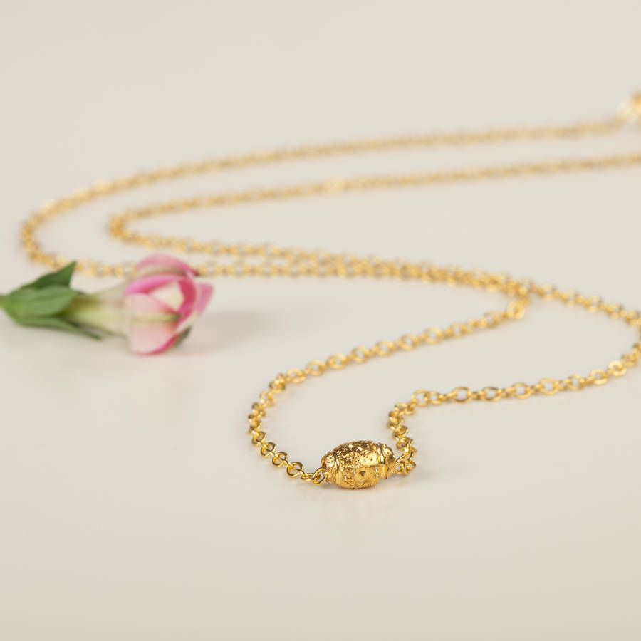 minimalist short gold chain necklace by storm in a teacup ...