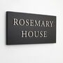 Personalised Large House Sign Three Lettering Colours, thumbnail 3 of 8