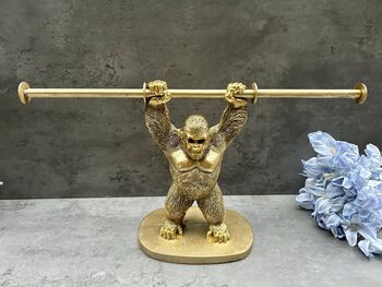 King Kong Monkey Toilet Roll Holder 40cm Bathroom Decor, 2 of 11