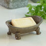 Traditional Cast Iron Soap Dish, thumbnail 1 of 2
