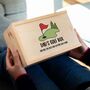 Personalised Golf Box With Sliding Lid Gift For Golfer, thumbnail 1 of 5