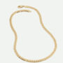 9ct Yellow Gold Solid Curb Chain Necklace 20 Inches, thumbnail 3 of 6