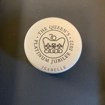 Queens 70th Platinum Jubilee 2022 Souvenir Tin, 9 of 10