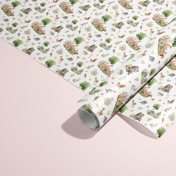 Forest Wrapping Paper Roll, Woodland Gift Wrap, 2 of 3