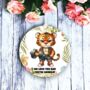 Personalised Tiger Weights Birthday/Father's Day Gift, thumbnail 1 of 2