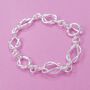 Sterling Silver Celtic Twist Bracelet, thumbnail 1 of 5