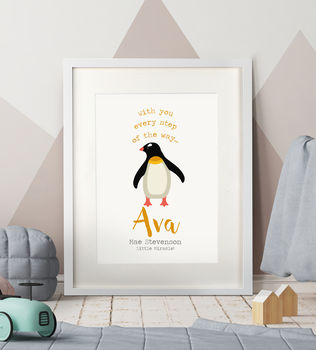 Personalised ‘With You Every Step Of The Way’ Print, 5 of 9