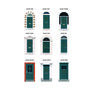 Personalised Family Door Hanging Christmas Decoration, thumbnail 2 of 5