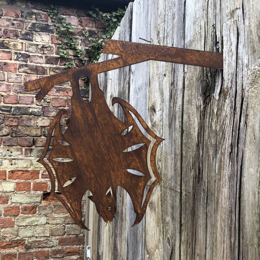 Hanging Bat Garden Decoration By RW NORFOLK